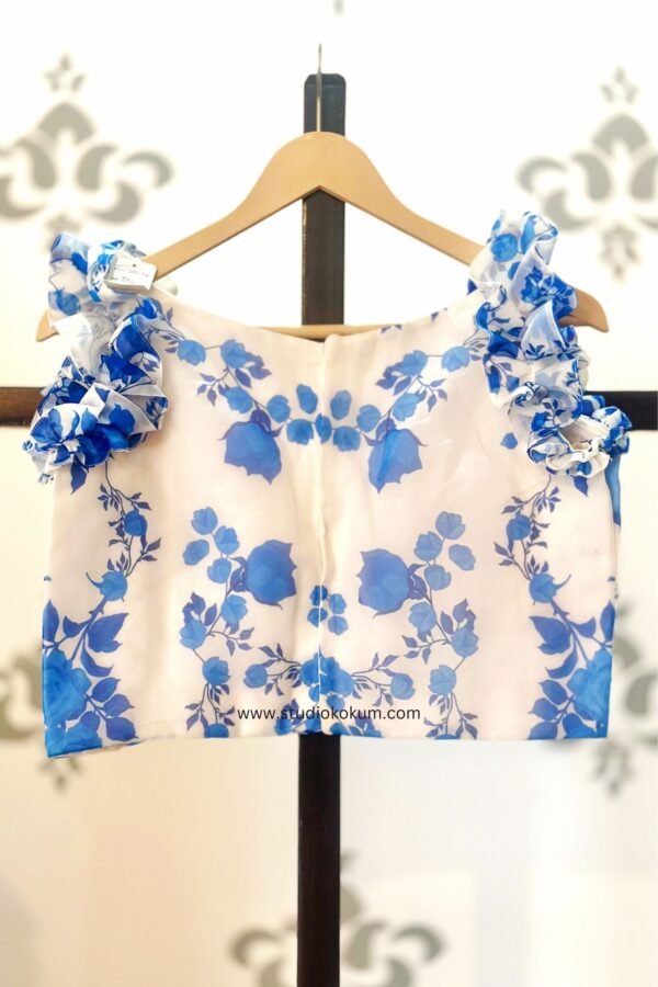 ORGANZA FLORAL Blouse