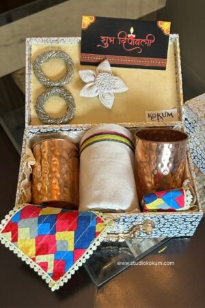 Kokum Celebration Gift Box with Copper Glass