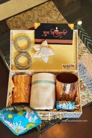 Kokum Celebration Gift Box with handmade Table runner
