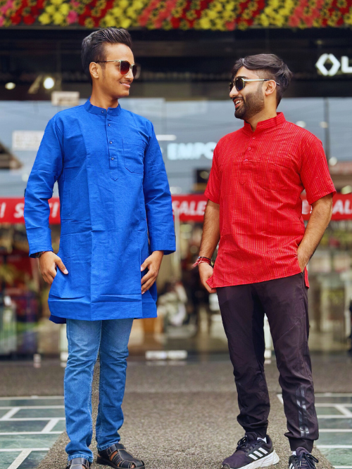 Men Kurtas Cotton