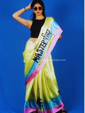 Satin Masterpiece Saree